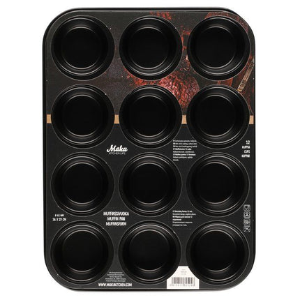 Maku Muffinsbricka 12 st non-stick muffins 36x27 cm