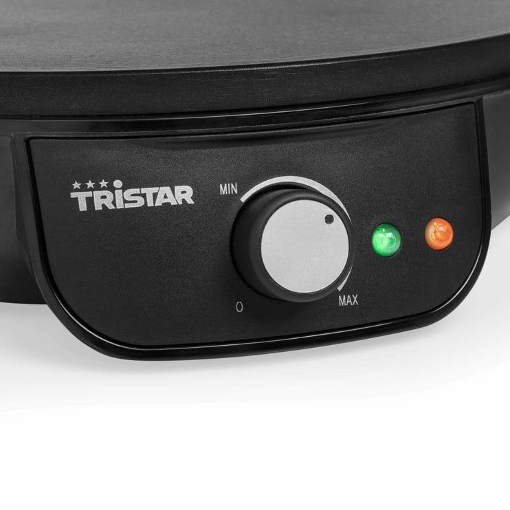 Tristar Crepejärn 1000 W 30 cm svart