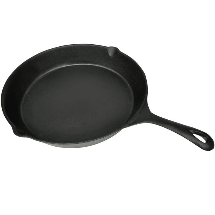 Gjutjärnspanna grill 30 cm rund