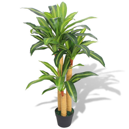 Konstväxt Dracena med kruka 100 cm grön