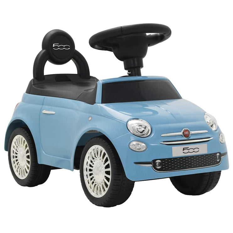 Bil Fiat 500 blå