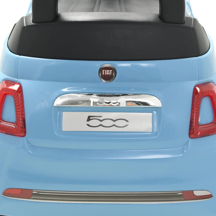 Bil Fiat 500 blå