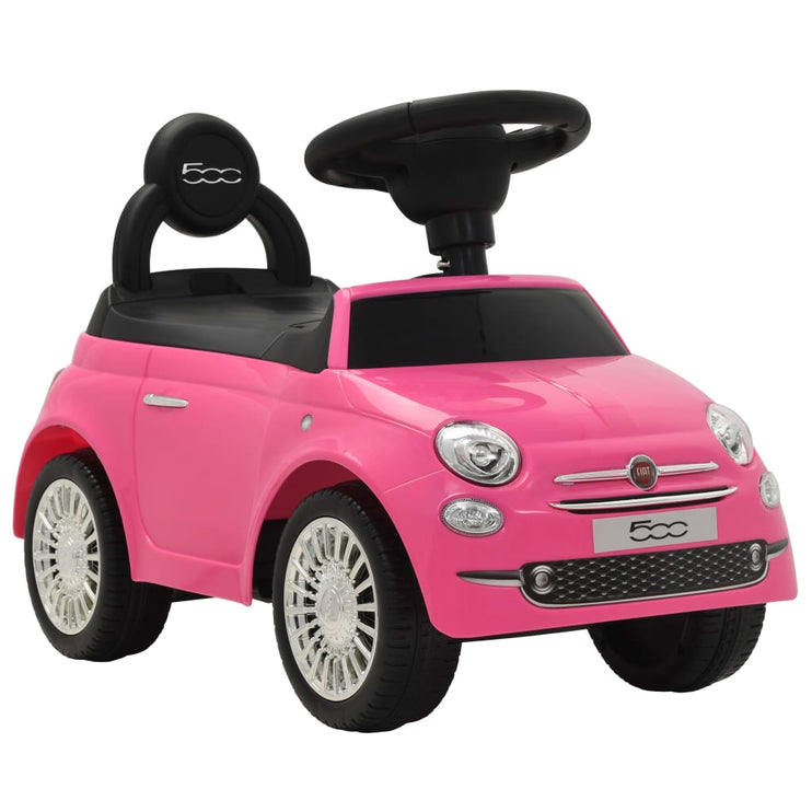 Bil Fiat 500 rosa