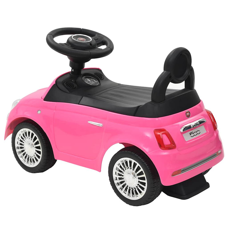 Bil Fiat 500 rosa