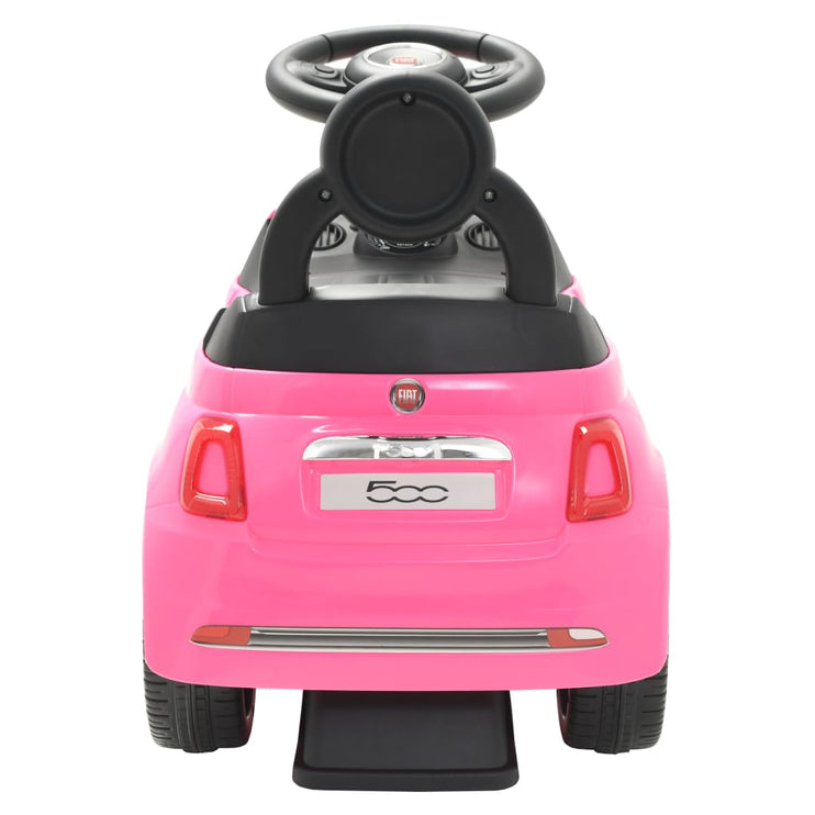 Bil Fiat 500 rosa