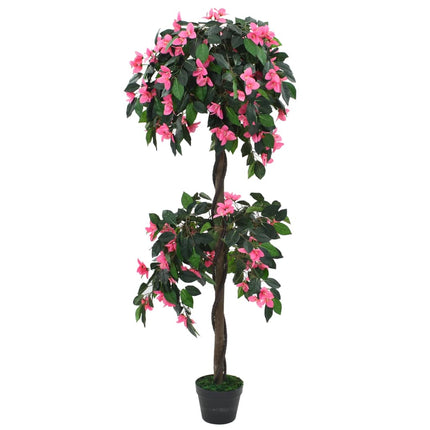 Konstväxt rhododendron med kruka 155 cm grön och rosa