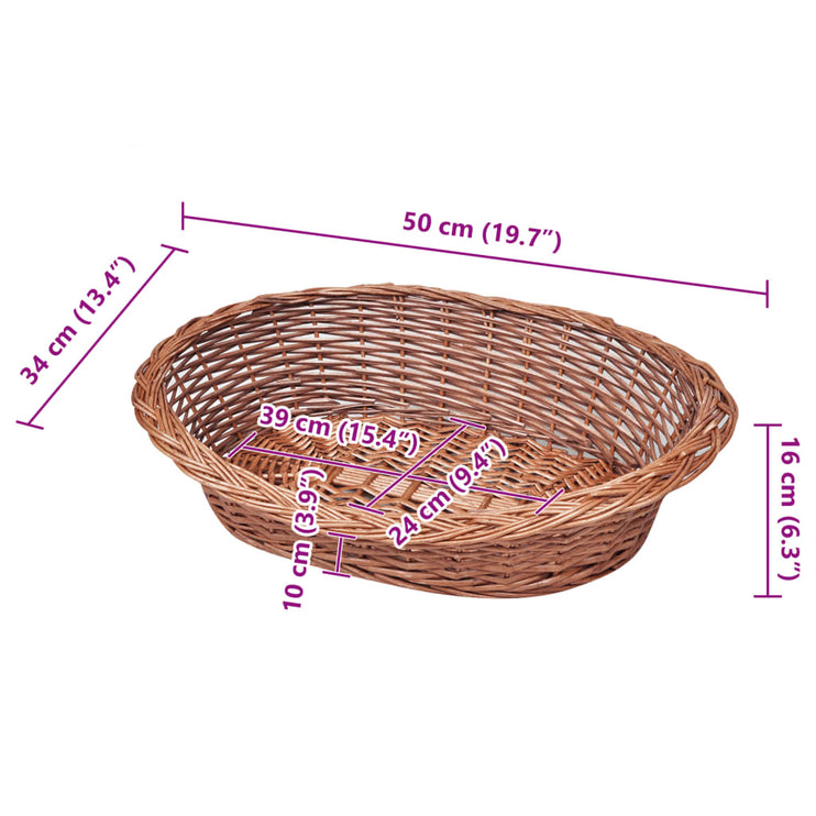 Hundkorg/husdjursbädd pil 50 cm