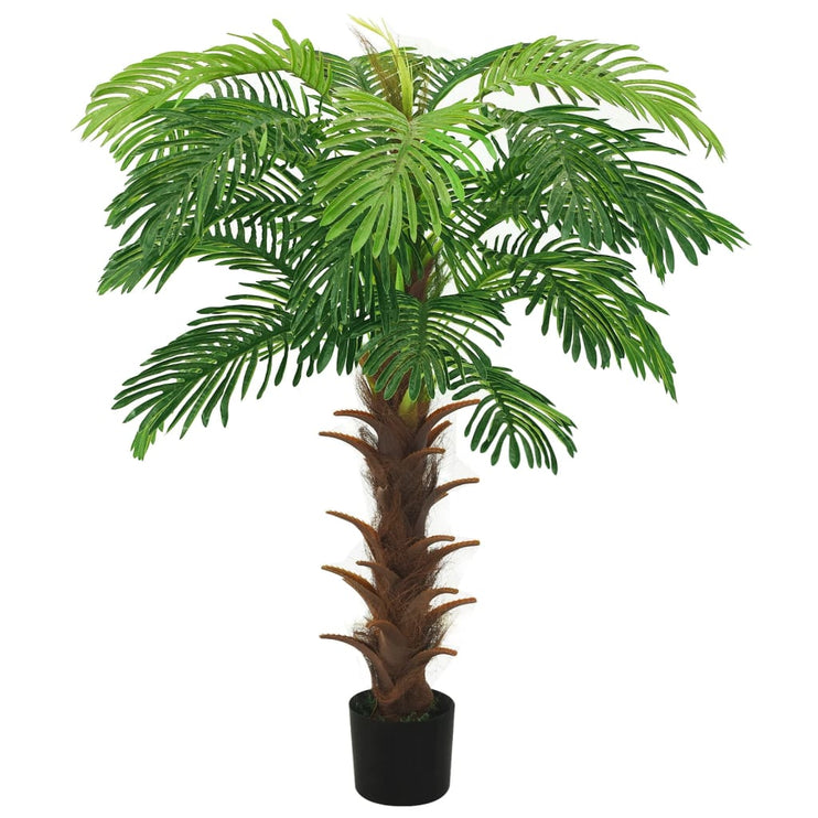 Konstväxt kottepalm med kruka 140 cm grön