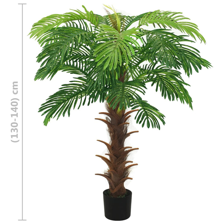 Konstväxt kottepalm med kruka 140 cm grön