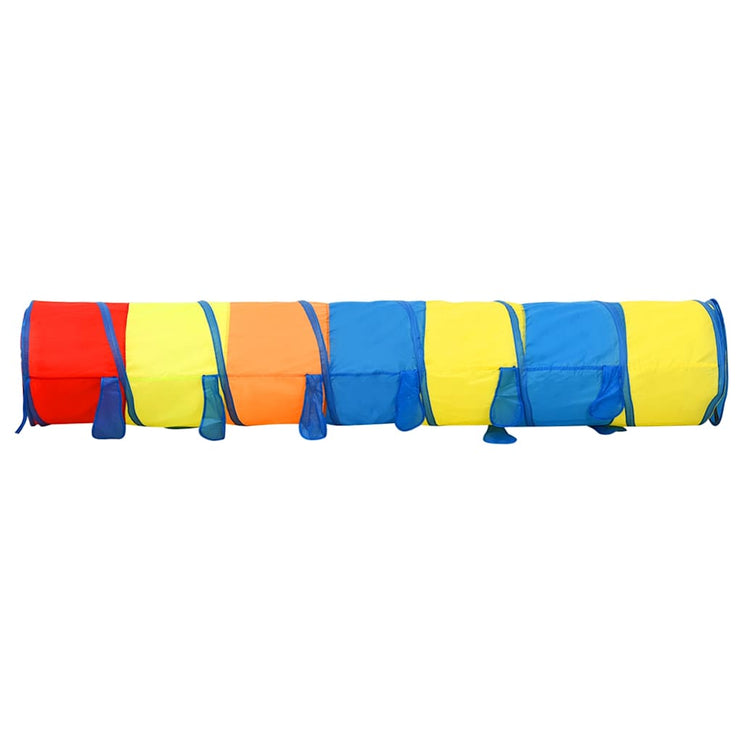 Lektunnel flerfärgad 245 cm polyester