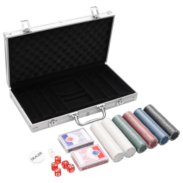 Pokerset 300 delar 4 g