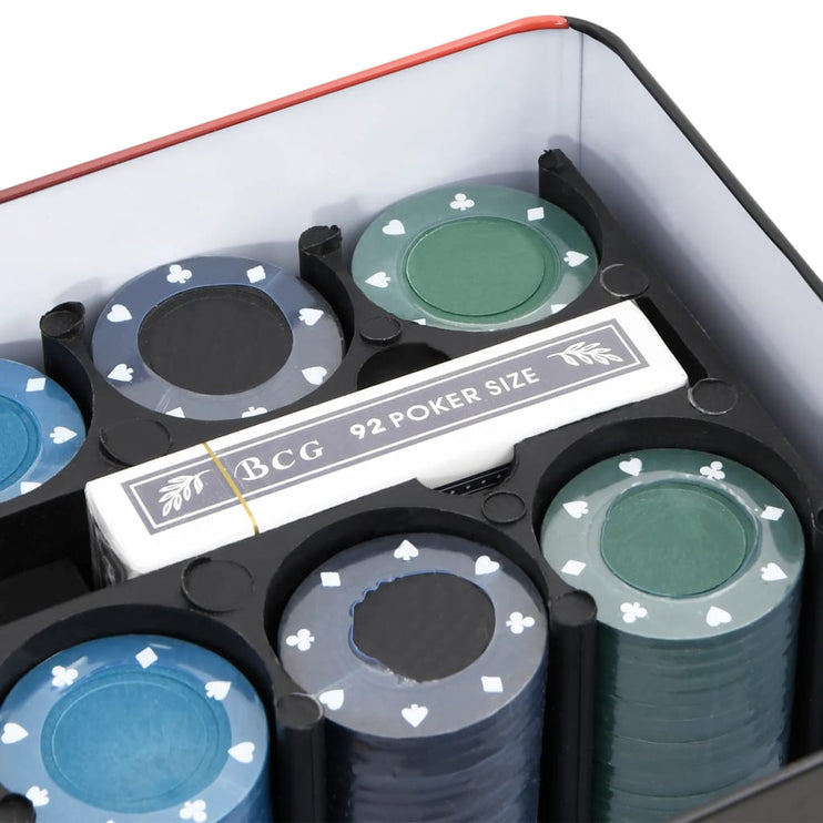 Pokerset 200 delar 4 g