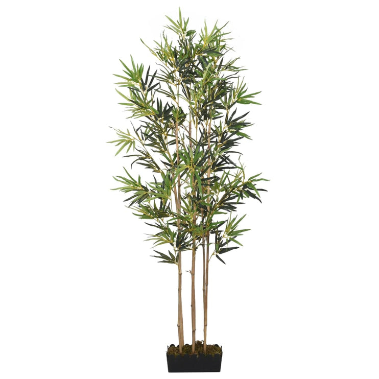 Konstväxt bambu 828 blad 150 cm grön