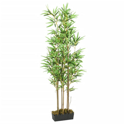 Konstväxt bambu 828 blad 150 cm grön