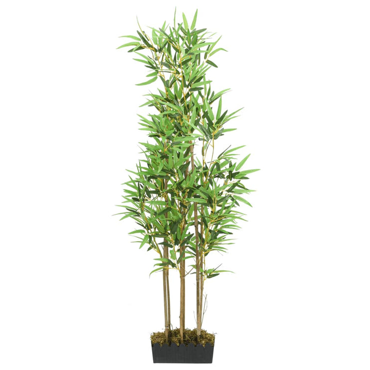 Konstväxt bambu 828 blad 150 cm grön