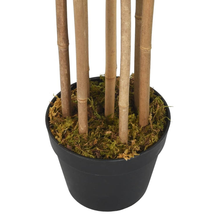 Konstväxt bambu 1095 blad 150 cm grön