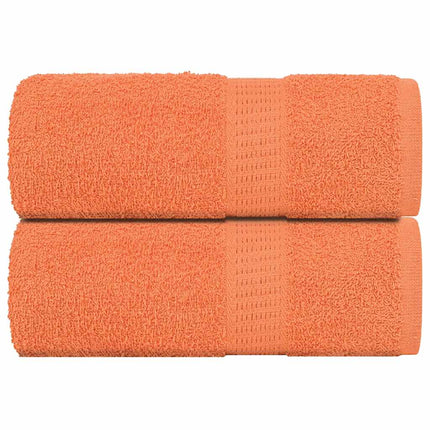 Tvålhanddukar 2 st orange 30x30 cm 360 gsm 100% bomull