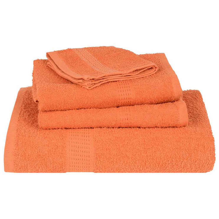 Tvålhanddukar 2 st orange 30x30 cm 360 gsm 100% bomull