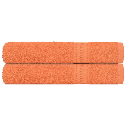 Bastuhanddukar 2 st orange 80x200 cm 360 gsm 100% bomull