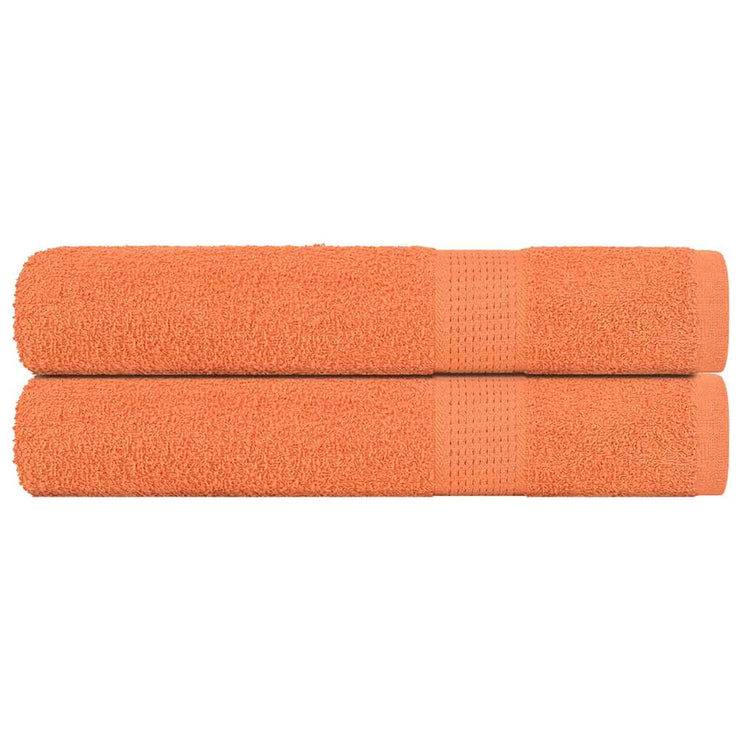 Handdukar 2 st orange 100x200 cm 360 gsm 100% bomull