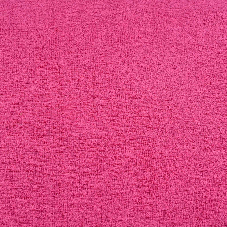 Tvålhanddukar 10 st rosa 30x30 cm 360 gsm 100% bomull