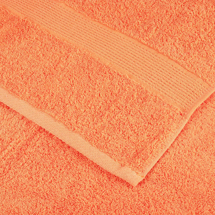 Premium gästhanddukar SOLUND 2 st orange 30x30 cm 600 gsm