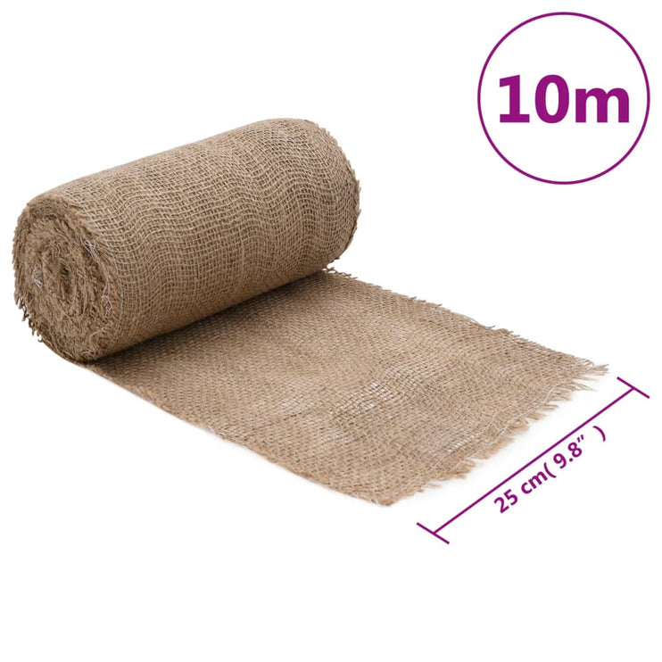 Juterulle 0,25x10 m 100% jute 200 gsm