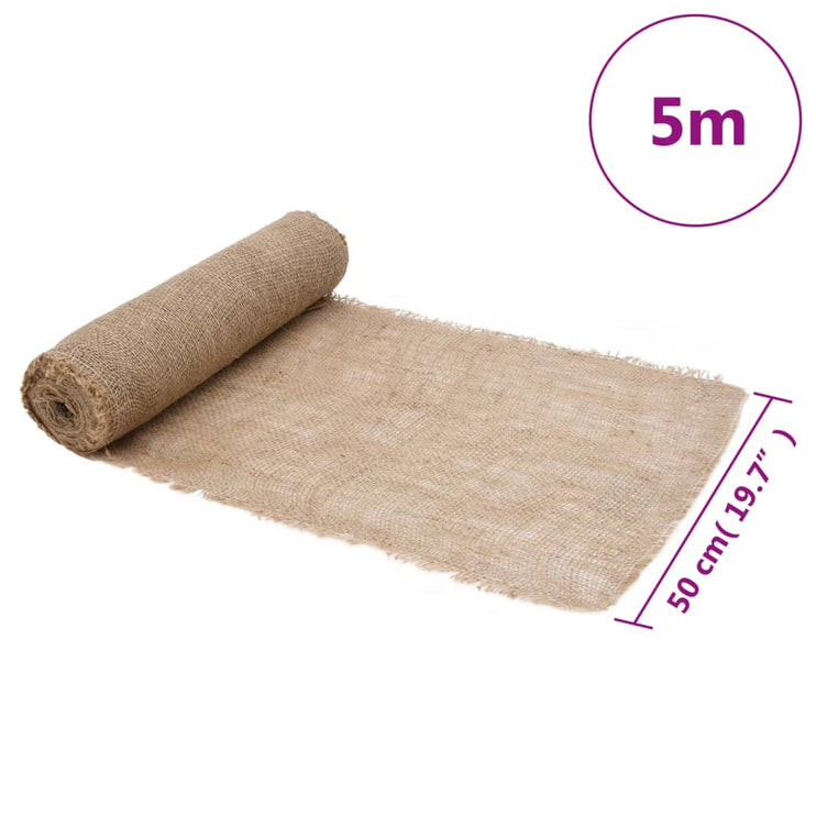 Juterulle 0,5x5 m 100% jute 200 gsm