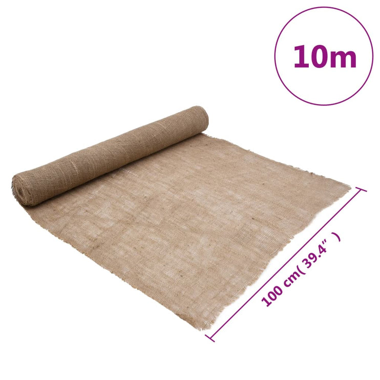 Juterulle 1x10 m 100% jute 200 gsm