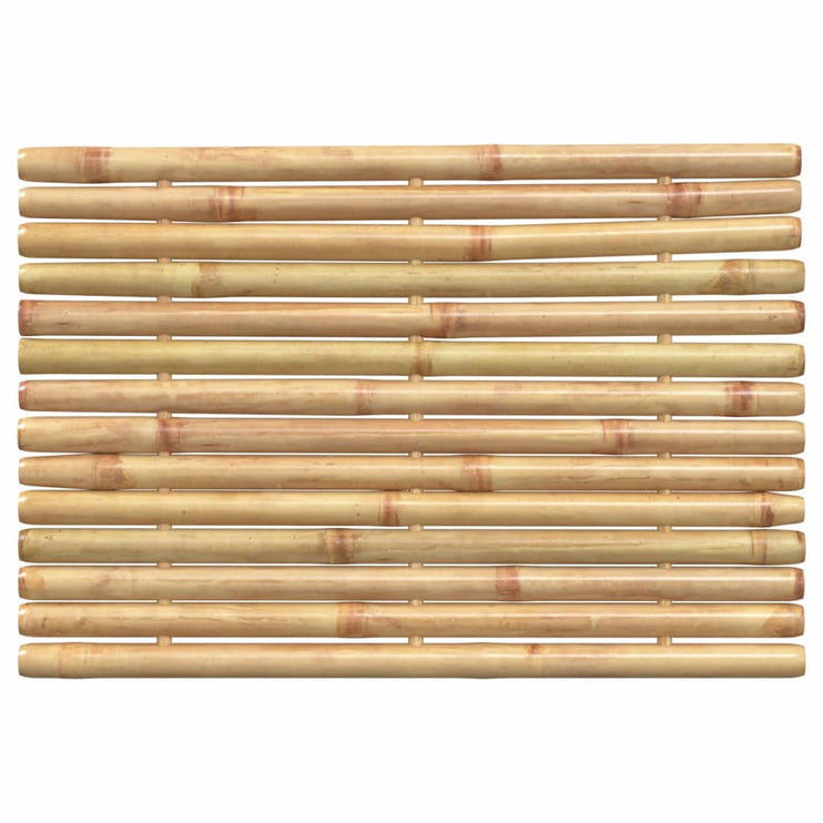 Badmattor 2 st 50x35 cm bambu