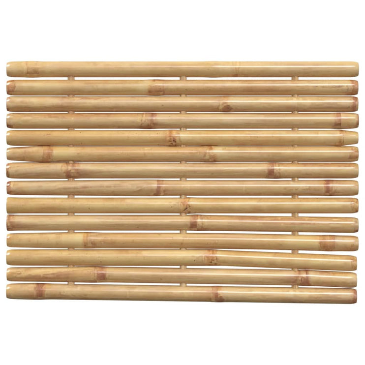 Badmattor 2 st 70x50 cm bambu