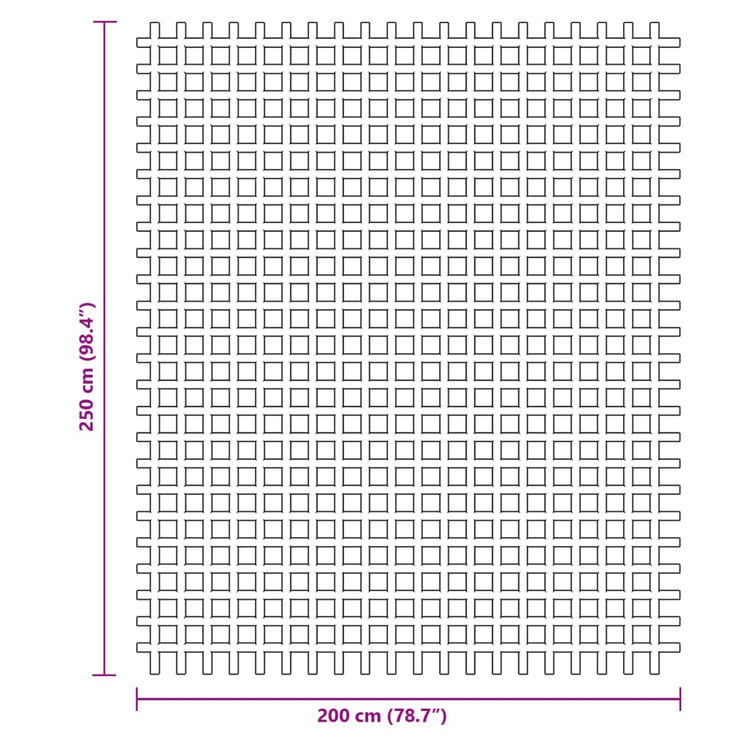 Tältmatta grön 2,5x2 m