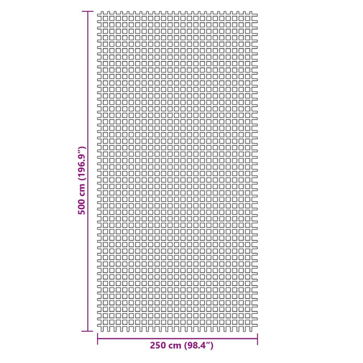 Tältmatta grön 5x2,5 m