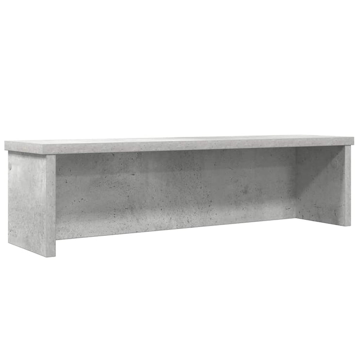 Köksställ stapelbara betonggrå 60x15x16 cm konstruerat trä