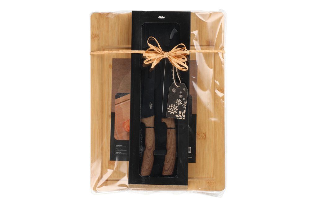 Maku presentförpackning skärbräde och stekkniv