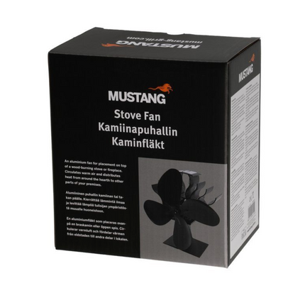 Mustang Kaminfläkt med fyra blad 18x20 cm