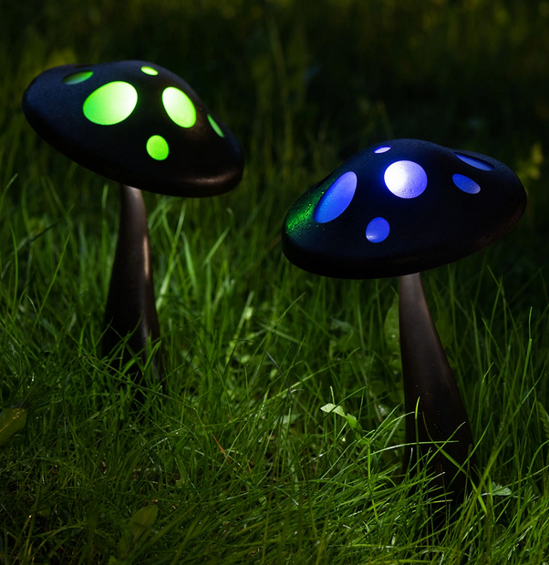 Tarmo Trädgårdslampa solar 37cm Mushroom