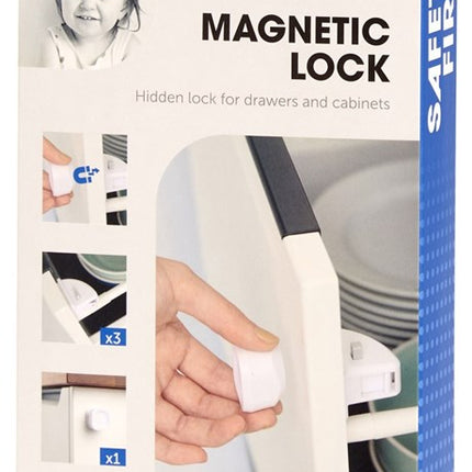 Nor-tec magnetiskt lås 3 stk