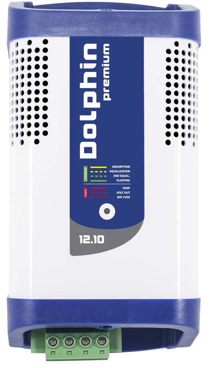 DOLPHIN Premium 12V 15A 3-channel battery charger