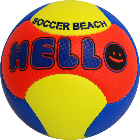Strandfotboll 22 cm 3 färger