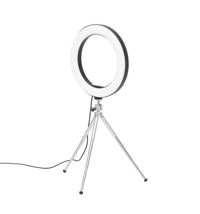 LED-selfielampa ring med tripod 20 cm