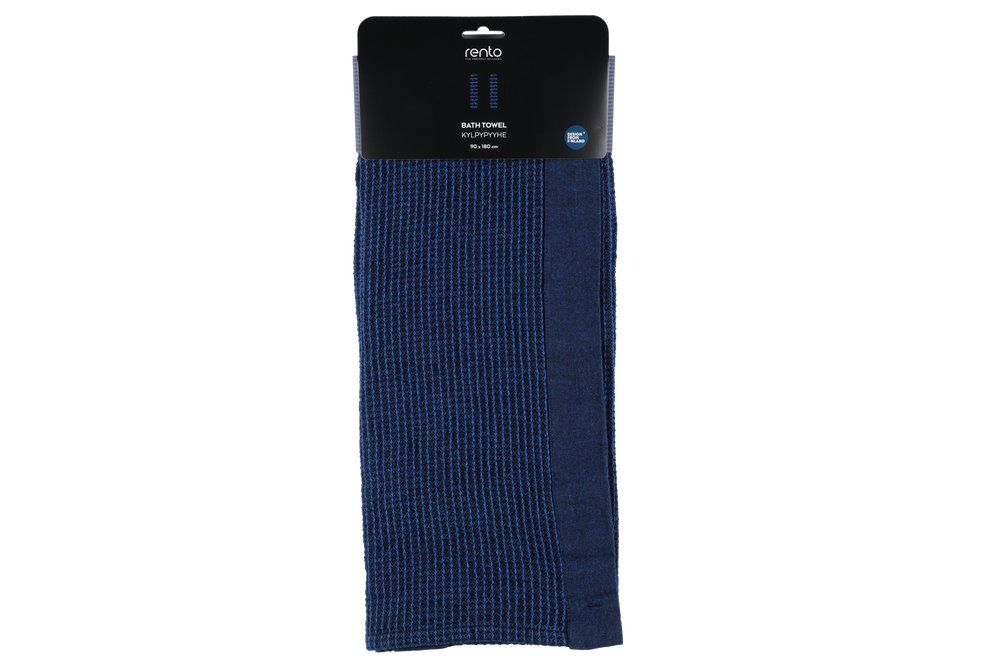 Rento Kenno Handduk mörkblå 90 x 180 cm