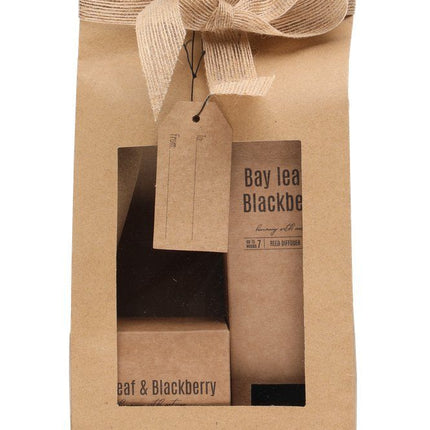 Presentförpackning Doftljus och rumsdoft Bay leaf & Blackberry