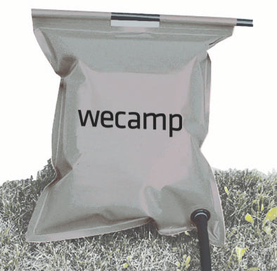 WeCamp Spillvattenlunga i silvergrå färg 25L